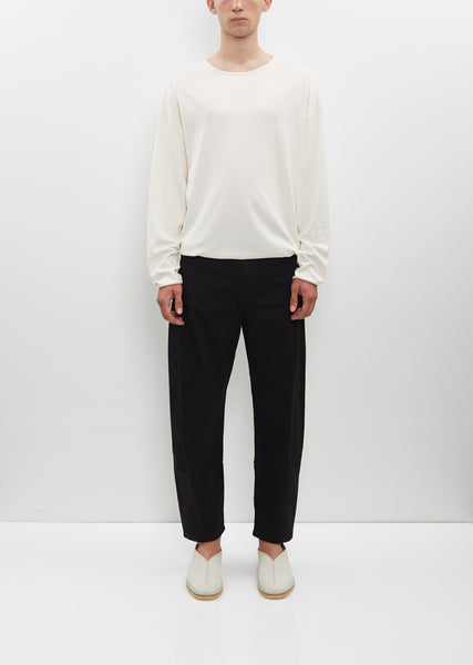 その他 Fashion ty Homme Declan Wake Fresh LS Relaxed Tee — Light Cream – La Garçonne