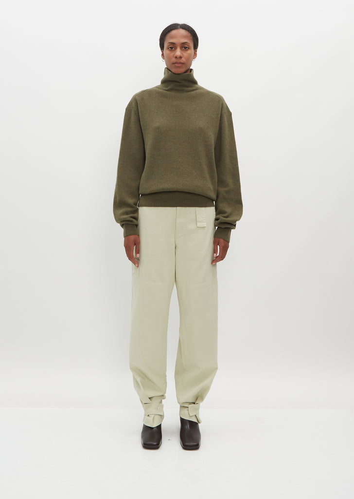 Turtleneck Wool Sweater