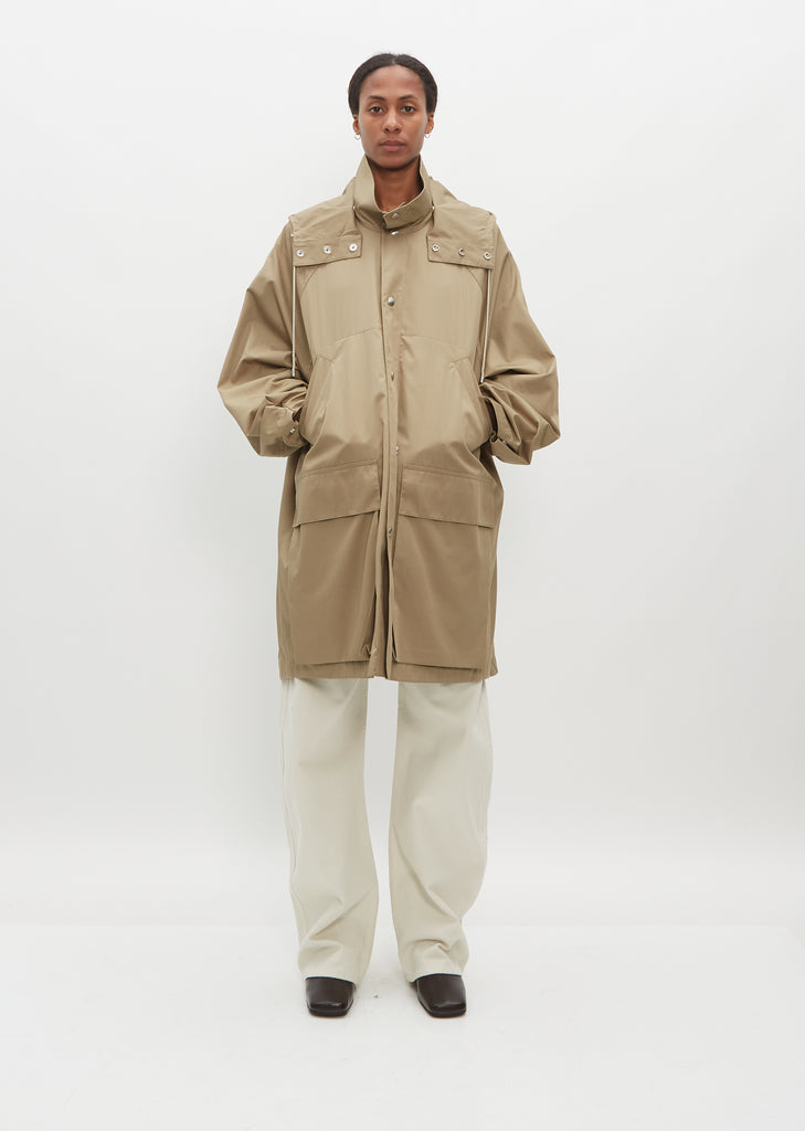 Detachable Hood Raincoat