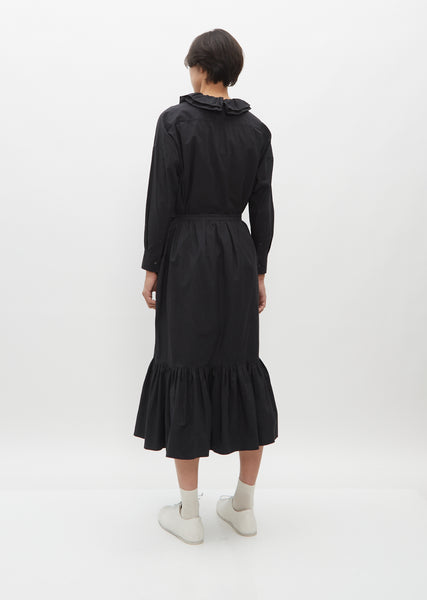 スカート toujours 2023AW Ruffled Hem Maxi Skirt Feb2021Session24132_TMHILHPS20