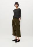 Velvet Bragoni Trousers — Olive