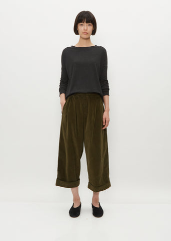 Velvet Bragoni Trousers — Olive