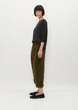Velvet Bragoni Trousers — Olive