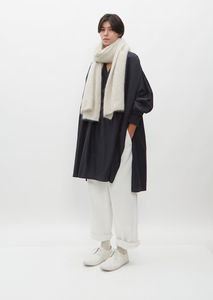 Cashmere Stole — Heather Oatmeal