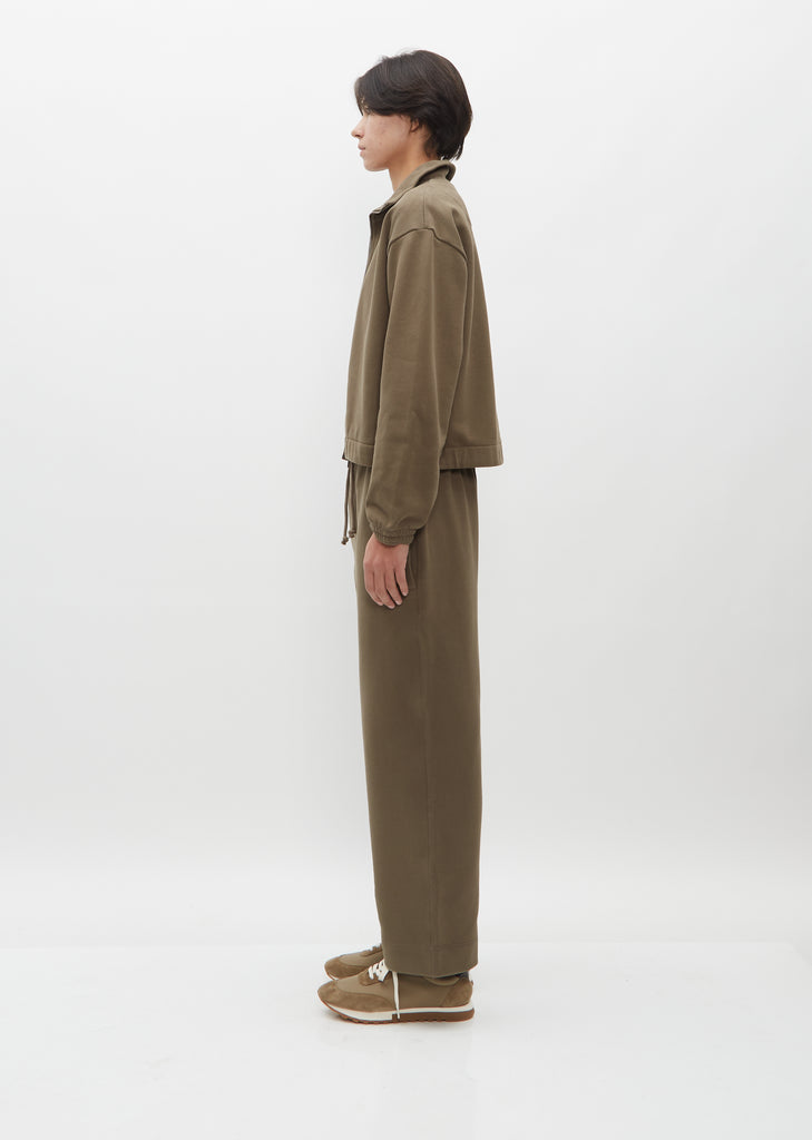 Zip Through Track Top