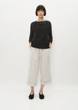 Cashmere Vest — Slate