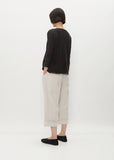 Cashmere Vest — Slate