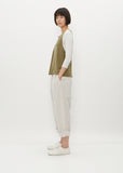 Cashmere Vest — Olive