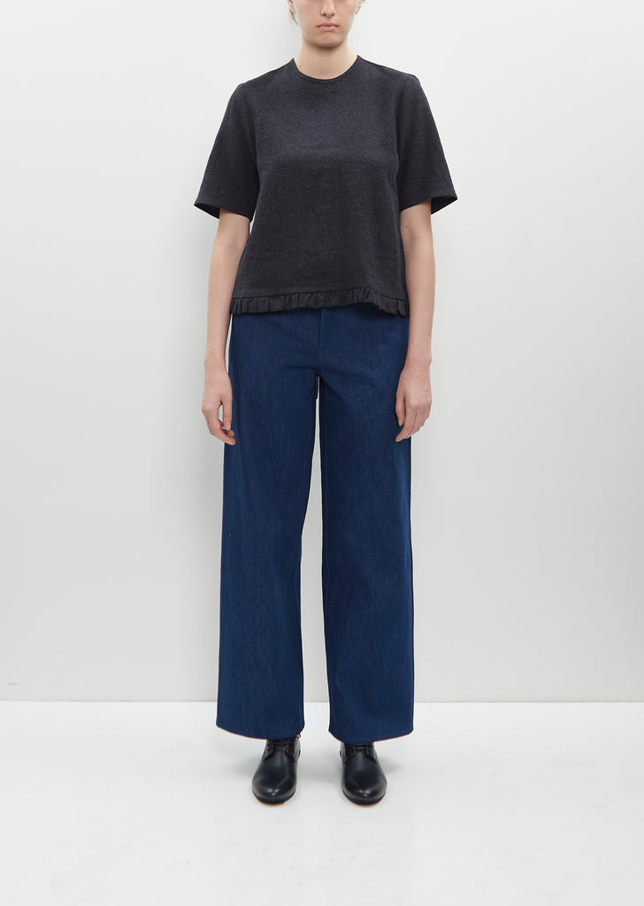 Tiny Linen-Wool Top