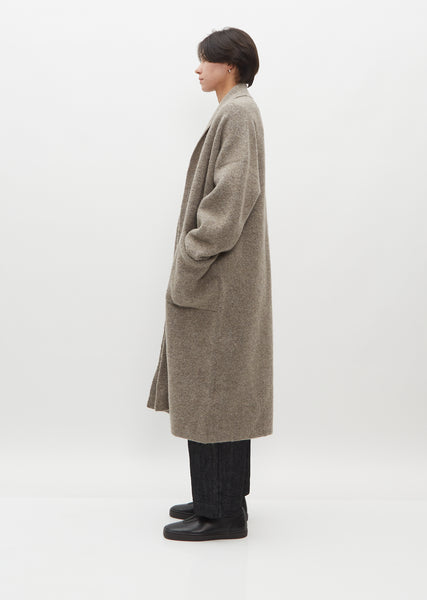 Double Face Alpaca and Wool Long Coat