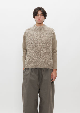 Rib Sherpa Alpaca and Wool Shell
