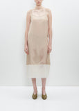 Cupro Slip Under Dress — Beige