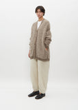 Sherpa Wool and Alpaca Cardigan