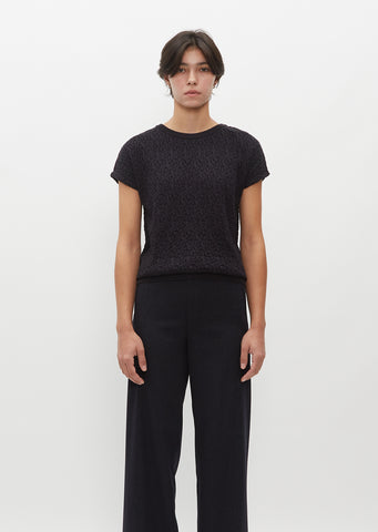 Gravity Wool & Cotton Knit Top
