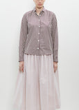 Tyrol Shirt — Wine Stripe