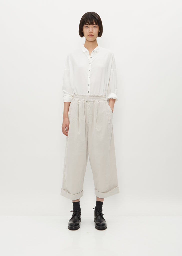 Velvet Bragoni Trousers — Fog
