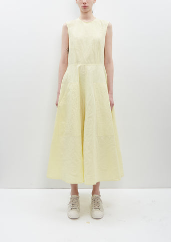 Dart Linen-Cotton Dress