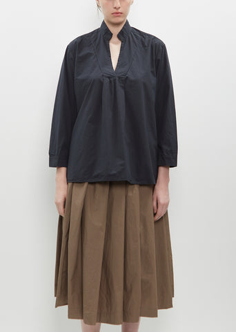Vera Long Sleeve Shirt — Navy