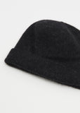 Wool-Alpaca Globe Knit Beanie — Night/Blue