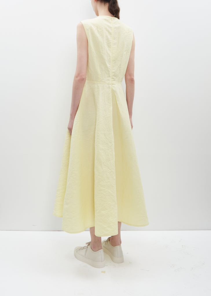 Dart Linen-Cotton Dress