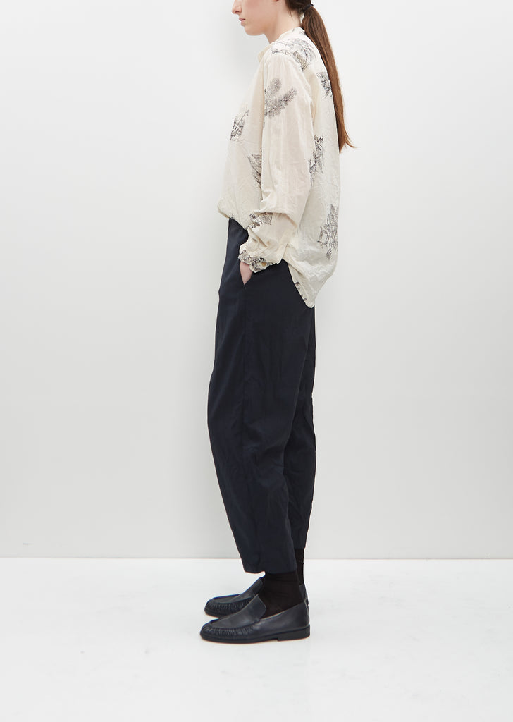 Friends of the Forest Print Blouse — Natural