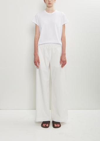Diana Fine Cotton Corduroy Pant — Winter White