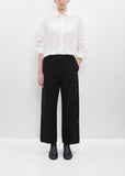 High Thread Count Cotton Linen Baker Pants