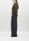 Eco Wool Flannel Wide Pants