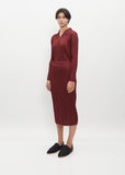 Pleated Midi Skirt