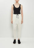 Stretch Jersey New Basic Pants — Milk