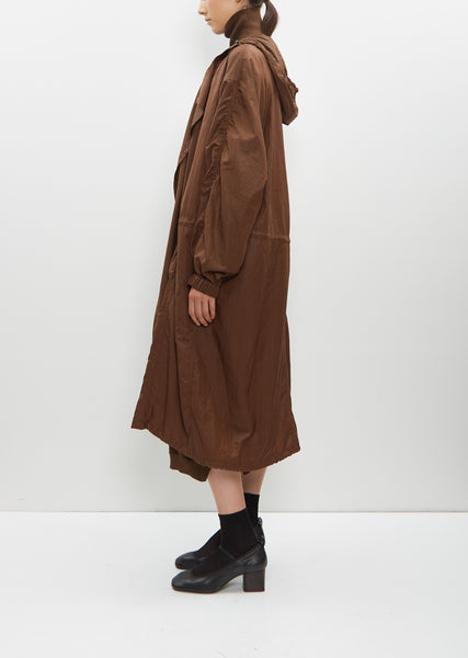 新品　BRIEFING MS CE LOGO TAPE PARKA ブラウンL Feb2021Session26246_TMHILHPS20