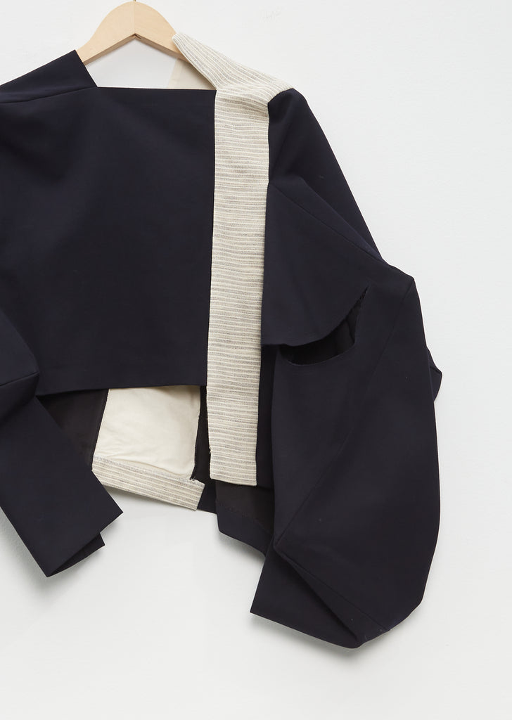 Square Peplum Blouse