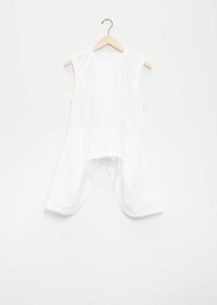 Cotton Peplum Top
