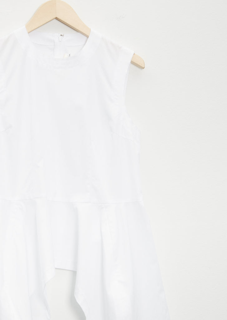 Cotton Peplum Top