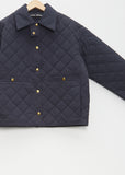 Taffeta Jacket — Navy