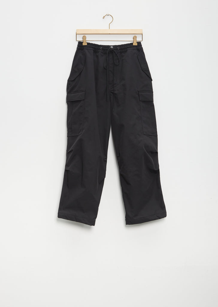 Poly Oxford Cargo Pants