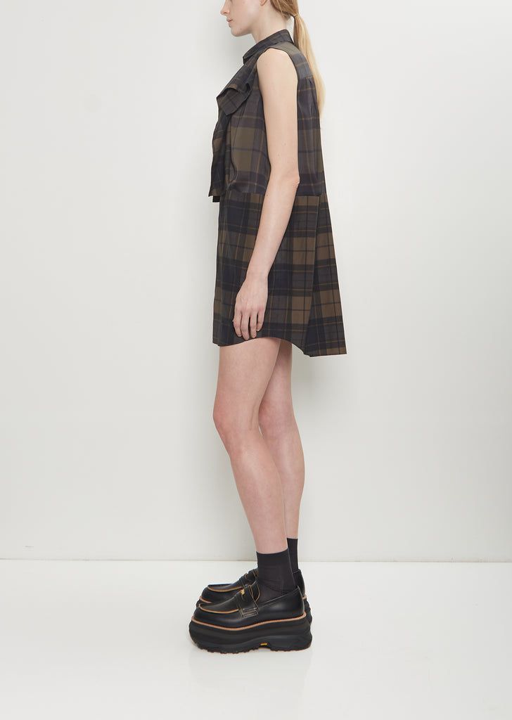 Plaid Mini Dress