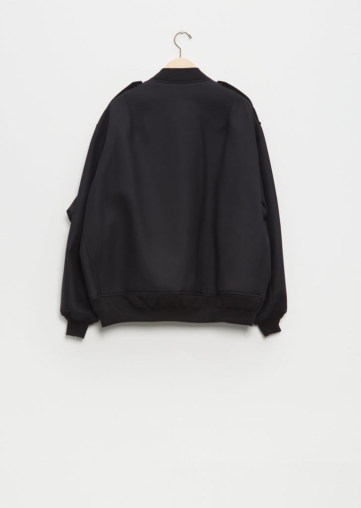 Wool Serge Bonded Bomber