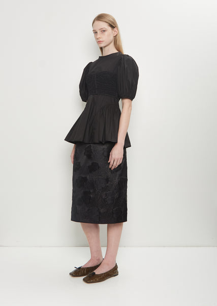 épine lace cotton panierスカート épine - epine cotton lace panier whiteの通販 by にゃん