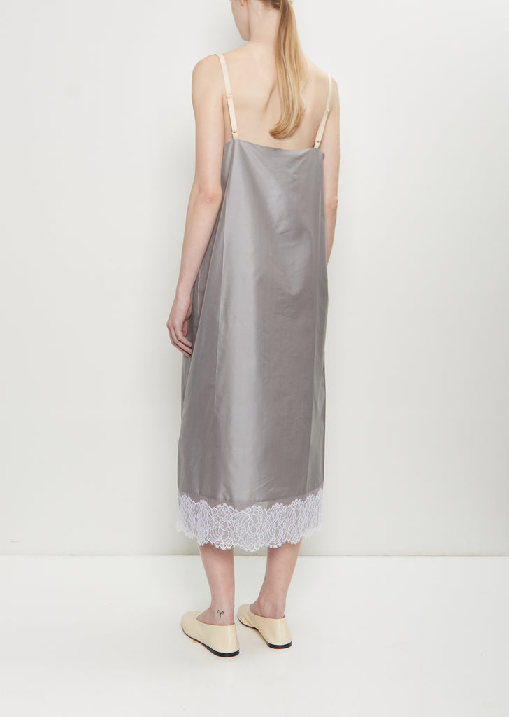 Pressed Silk Slip Dress