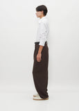 Sada Wool Trousers — Chocolate