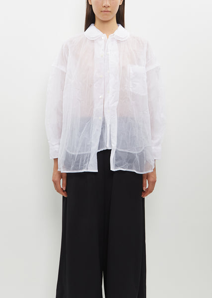 Tシャツ・カットソー COMME des GARCONS COLOR BLOCK ORGANZA SHIRT (GOB01105 1) Feb2021Session27128_TMHILHPS20