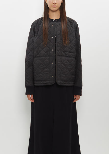 NAISSANCEネサーンス ORIGINAL PRINT  BLOUSON Silk Nylon Single Breasted Jacket – La Garçonne