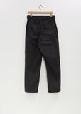 Cotton Nylon Oxford Pants — Black