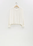 Cashmere Chunky Sweater — White