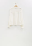 Cashmere Chunky Sweater — White