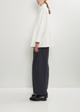 Joseph Cotton Velvet Jacket — Winter White