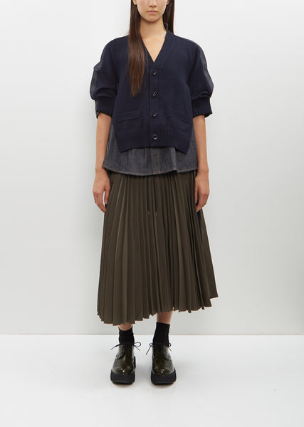 sacai x reyn spooner 18aw fringe knit