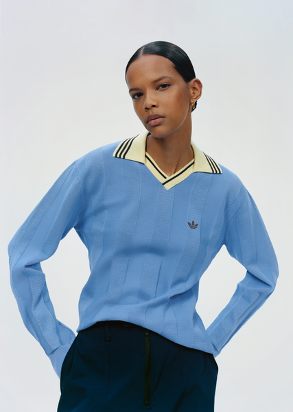 WB Knit Football Long Sleeve – La Garçonne