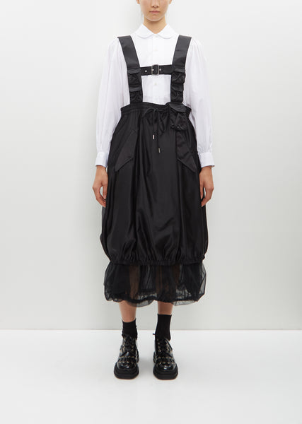 スカート noir kei ninomiya /tulle suspender skirt noir kei ninomiya ノワールケイニノミヤ noir kei ninomiya 24SS